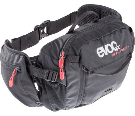 Evoc Hip Pack Race – Hoftetaske – 3 liter – 1 1/2 liter blære – Sort