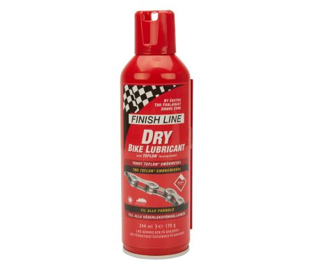 Finish Line – Dry Lube Teflon – Olie på spray – 244 ml –  Rød