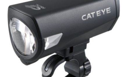 Forlygte Cateye 1 Rol LED Sort HL-EL540RC