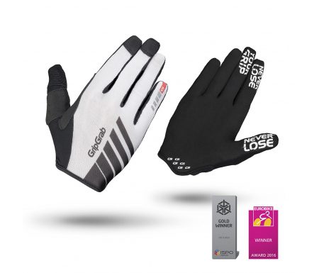 GripGrab 1049 Racing – Cykelhandsker til MTB – Hvid – Lang