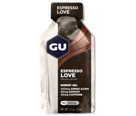 GU Energy Gel – Espresso Love – 40 mg koffein – 32 gram