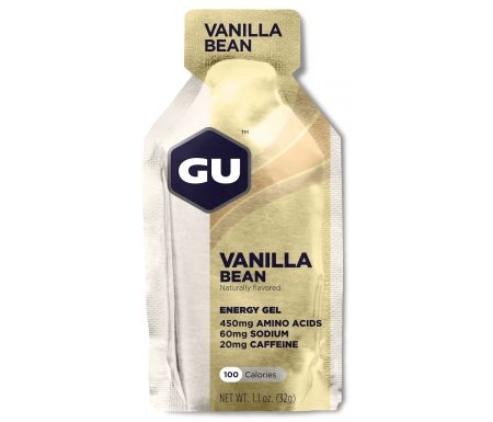 GU Energy Gel – Vanilla Bean – 20 mg koffein – 32 gram