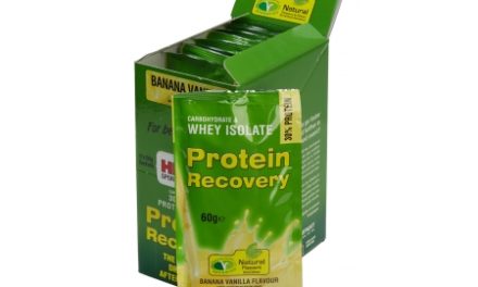 High5 Protein Recovery – Banan / vanilje 9 x 60 gram