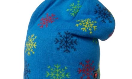 Isbjörn Snowflake Knitted Beanie – Hue – Blå – Str. 52-54