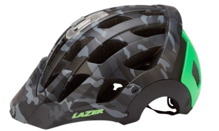 Lazer – Cykelhjelm – Revolution – Matsort/camouflage grøn – 55-59 cm