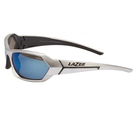 Lazer – Løbe- og Cykelbrille – Electron EC1 – Udskiftelige linser – Mat metalfarvet