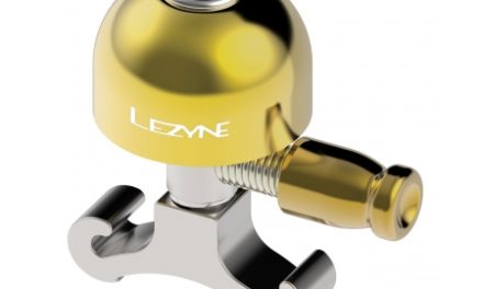 Lezyne Classic Brass Bell – Ringeklokke – Messing/Sølv – Str. S