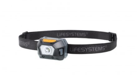 LifeSystems Intensity 105 Head Torch – Pandelampe Genopladelig – Sort