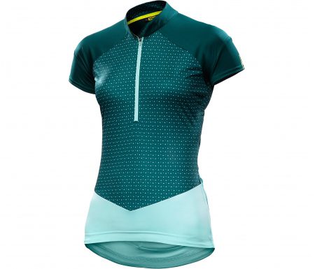 Mavic Sequence Graphic Jersey – Cykeltrøje med korte ærmer  – Dame – Mørkegrøn