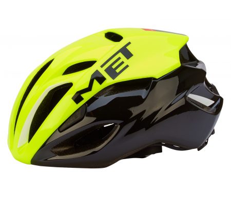 MET Rivale Safety cykelhjelm – Gul/Sort