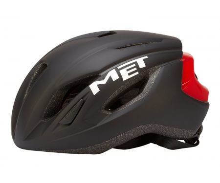 MET Strale – Cykelhjelm – Sort/Rød