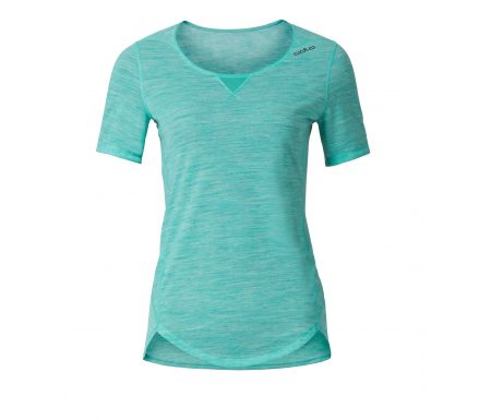 Odlo dame shirt – Revolution TW Light – Mintgrøn melange