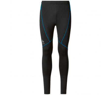 Odlo lange løbetights Herre – Fury – Graphite grey