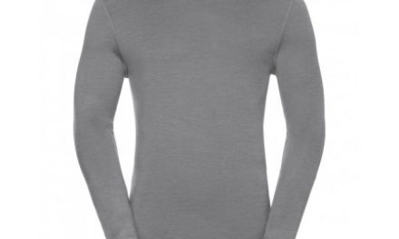 Odlo – Natural 100 Merino Shirt Crew Neck – Herre – Grå