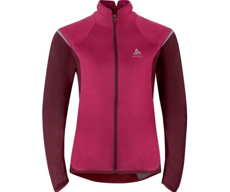 Odlo Zeroweight – Softshell/jersey jakke til dame – Bordeaux