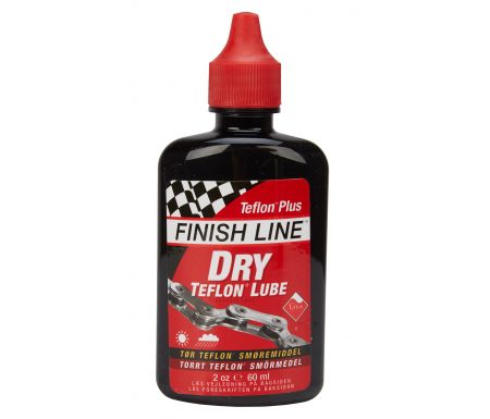 Olie Finish Line Dry Lube Teflon 60ml drypflaske rød