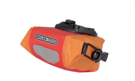 Ortlieb – Micro sadeltaske – Rød/Orange 0,6 liter