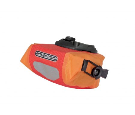 Ortlieb – Micro sadeltaske – Rød/Orange 0,6 liter