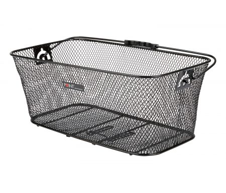 Point kurv til bagagebærer – 45x26x19 cm – Sort