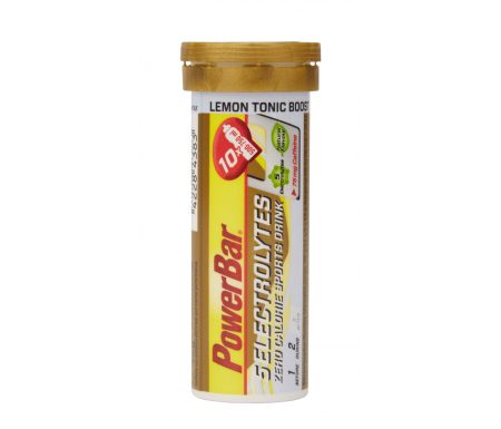 Powerbar Electrolytes med koffein – Lemon Tonic 1×10 stk.