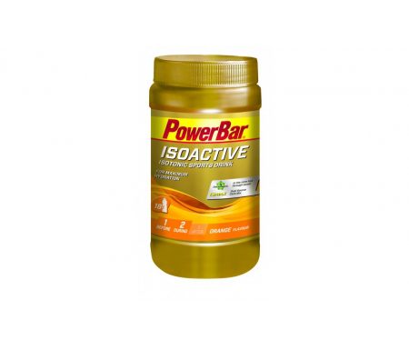 Powerbar IsoActive – Energidrik – Orange 600 gram