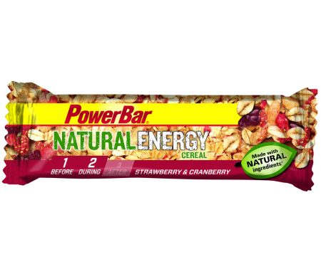 Powerbar Natural Energy – Jordbær og Tranebær 40 gram