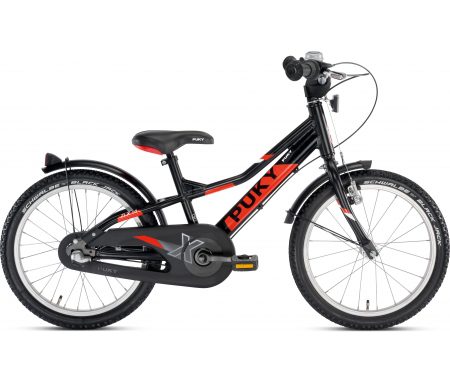 Puky – Børnecykel ZLX 18-3 Alu 18" med 3 gear – Sort/rød