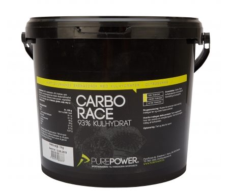 PurePower Carbo Race – Citrus 3 kg