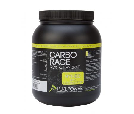 PurePower Carbo Race Elektrolyt – Energidrik – Citrus – 1,5 kg