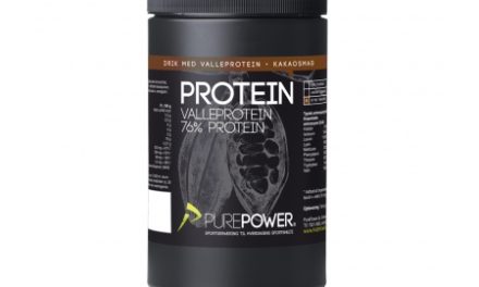 PurePower Proteinpulver – Valleproteindrik – kakao 325 gram