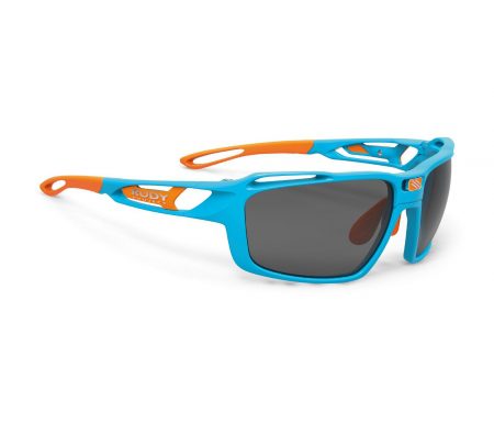 Rudy Project Sintryx – Løbe- og cykelbrille – Smoke linser – Azur Gloss