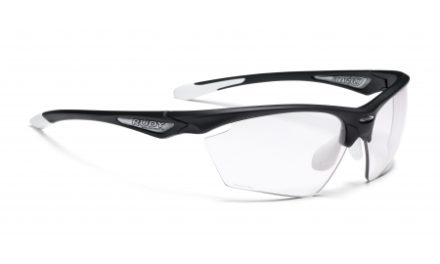 Rudy Project Stratofly – Løbe- og cykelbrille – Photoclear linser – Sort Gloss