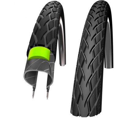 Schwalbe Marathon GreenGuard Tråddæk – 700x32C (32-622)