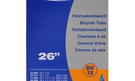 Schwalbe slange 26 x 1. 3/8 med almindelig ventil DV12