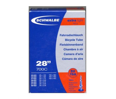 Schwalbe slange 700×38-62c & 27/29" X-Light med Racer ventil SV19A