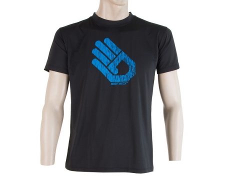 Sensor Coolmax Fresh PT Hand – T-shirt med korte ærmer – Sort