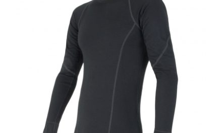 Sensor Merino Active -Sensor Merino Active – Uldundertrøje med lange ærmer – Herre – Sort