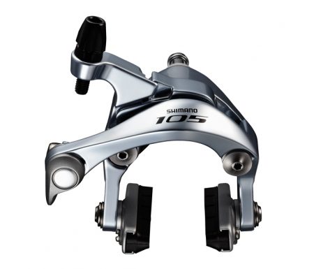 Shimano 105 Bremseklo Sølv 5800 til front center montering