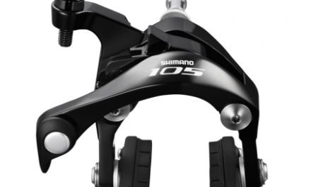 Shimano 105 Bremseklo Sort 5800 til bag center montering