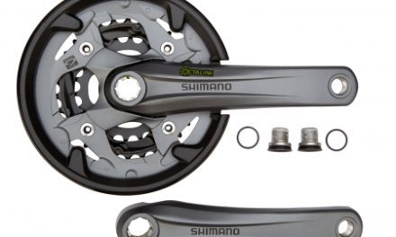 Shimano Alivio – Kranksæt FC-M4000 Sort Triple 40-30-22 tands – 175 mm pedalarme