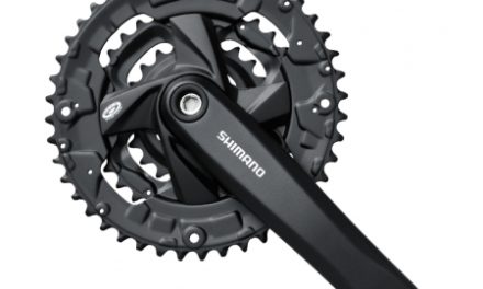 Shimano Altus – Kranksæt FC-M371 Triple kranksæt 48-36-26 tands 175 mm pedalarm