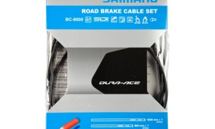 Shimano Dura Ace Bremsekabelsæt – Road Polymer – For-og bagbremsekabel komplet – Sort