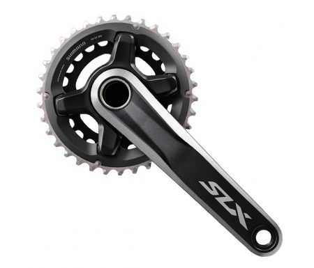 Shimano SLX – kranksæt FC-M7000 – Double 34/24 tands – 2×11 gear – 175 mm Pedalarme