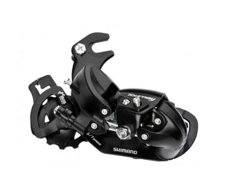 Shimano Tourney – Bagskifter RD-TY300 Sort – Til 6 eller 7 gear – Med klo til montering