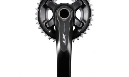 Shimano XT – Kranksæt FC-M8000 – Sort Double 34-24 tands – 2×11 gear – 165 mm Pedalarme