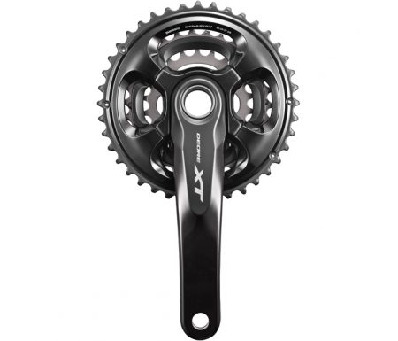 Shimano XT – Kranksæt FC-M8000 – Sort Triple 40-30-22 tands – 3×11 gear – 175 mm Pedalarme