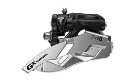 Sram GX – Forskifter – Low clamp –  2 x 10 gear – Sort