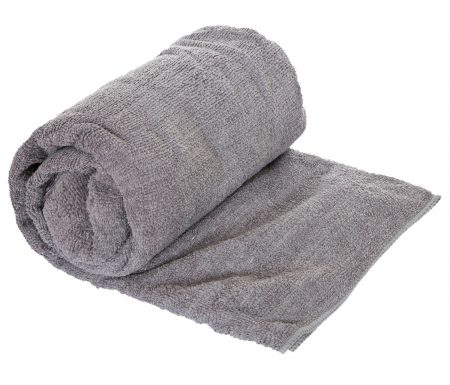 Trespass Transfix Change towel – Hurtigtørrende mikrofiber håndklæde – Grå – 80 x 140 cm